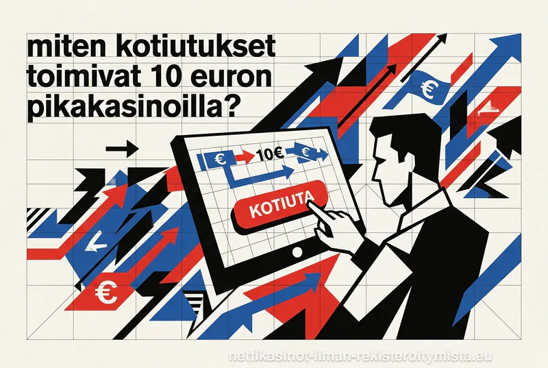 Miten kotiutukset toimivat 10 euron pikakasinoilla?
